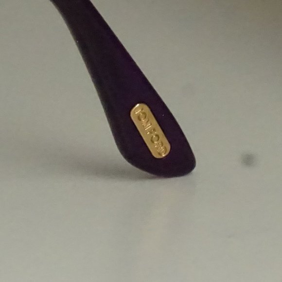 Tom Ford Optical FT5212V Color 074 Purple Gradient 53mm New Authentic! - Picture 4 of 7